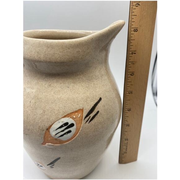 Studio Pottery Jug / Pitcher marked on base Size‎ Approx 8.5” tall - Picture 9 of 9